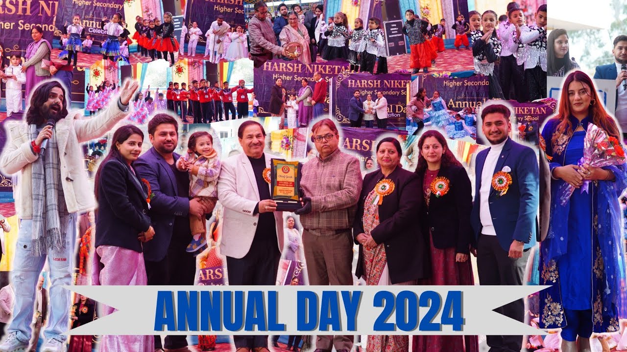 Annual Day 2024 🎬| Spectacular Performances & Unforgettable Moments @HarshNiketan