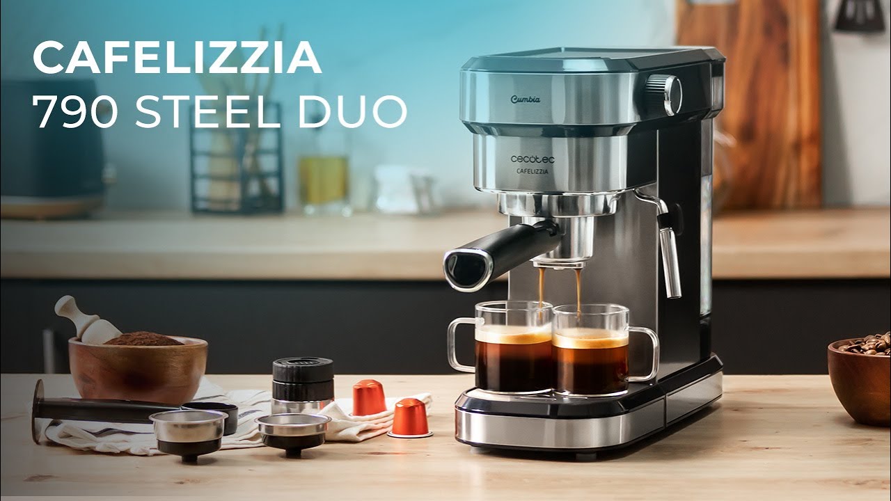 Machine à café expresso Cafelizzia 790 Steel DUO