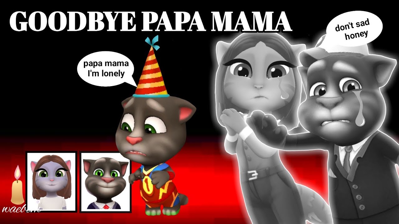 My Talking Tom Friends - AMONG US - Goodbye Papa Mama Tom
