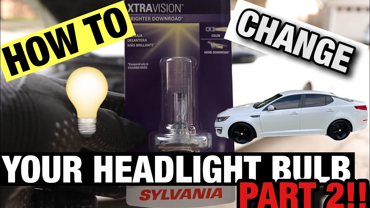 HOW TO CHANGE A DRIVER SIDE HEADLIGHT BULB IN A KIA OPTIMA PART 2 | 2015 KIA OPTIMA| #kia #headlight