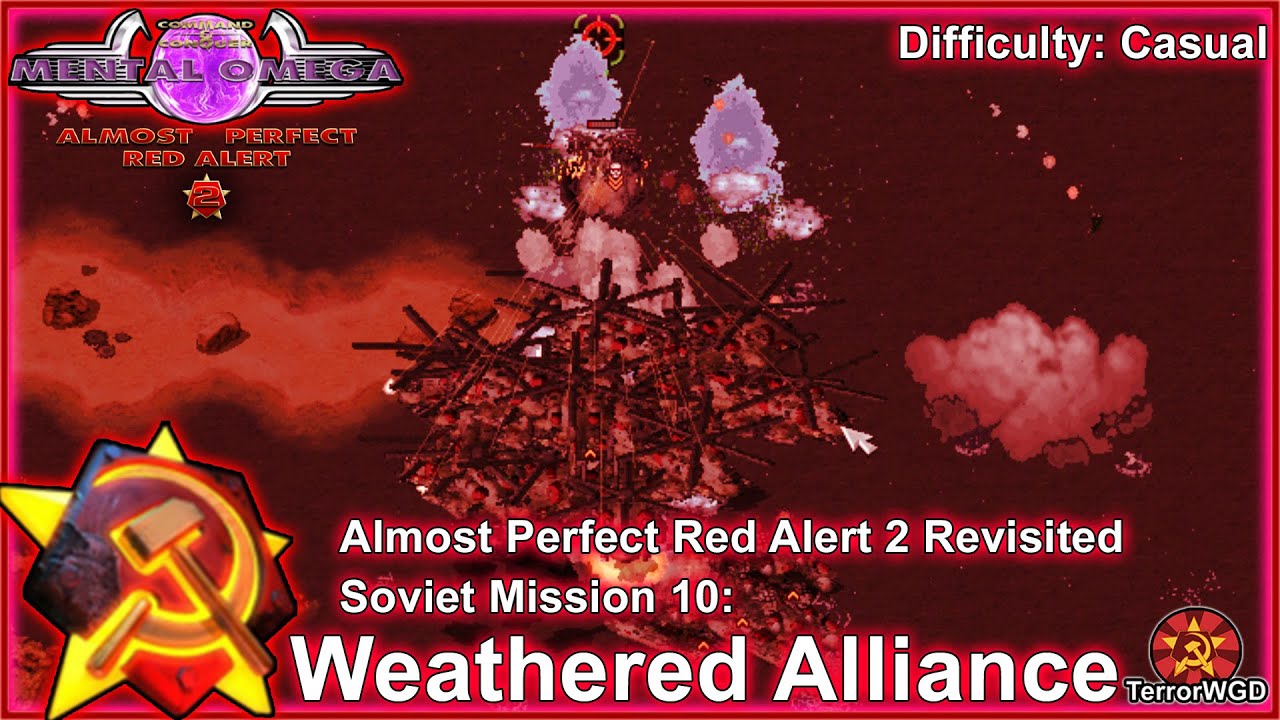Mental Omega 3.3.6│Almost Perfect Red Alert 2│Soviet Mission 10│Weathered Alliance Revisited