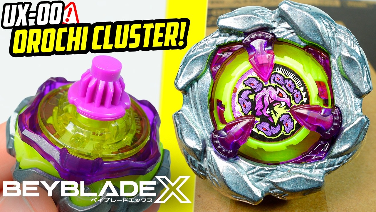 ¿Merece la Pena?😥 Nuevo UX-00 Orochi Cluster Unboxing y Review de Beyblade X