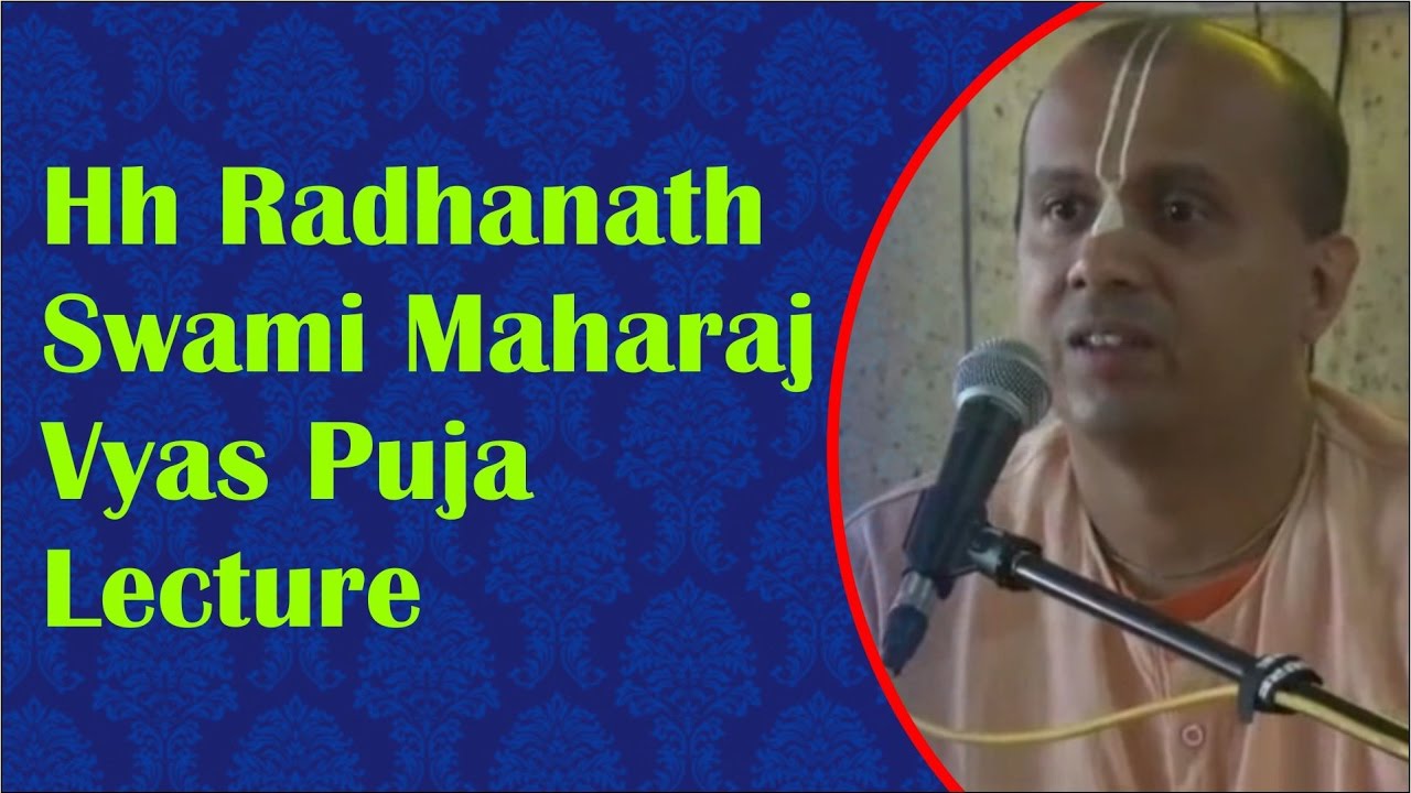 HH Radhanath Swami maharaj Vyas Puja lecture BY HG Vraja Bihari prabhu 25.12.2016