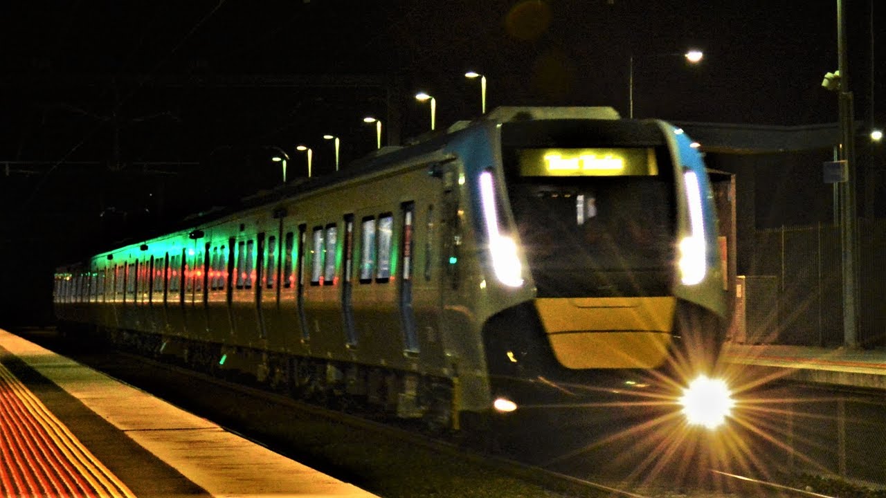 Metro Trains HCMT Night Testing to Berwick and Return