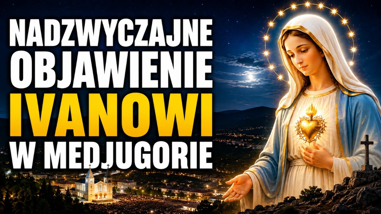 NADZWYCZAJNE OBJAWIENIE IVANOWI W MEDJUGORIE /na żywo/ 31 lipca 2026