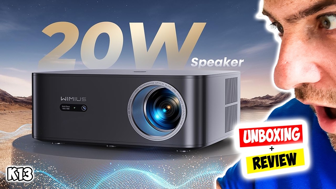 Best WiMiUS Auto Focus/Keystone & Zoom Projector