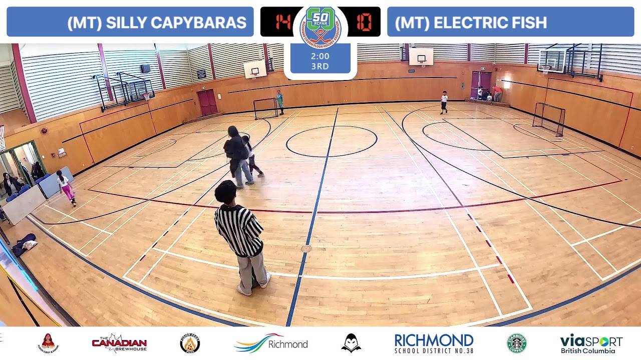 RCFHA[25-26] - Week 17  - SUN - Small Gym - Part A | Cosom floor hockey