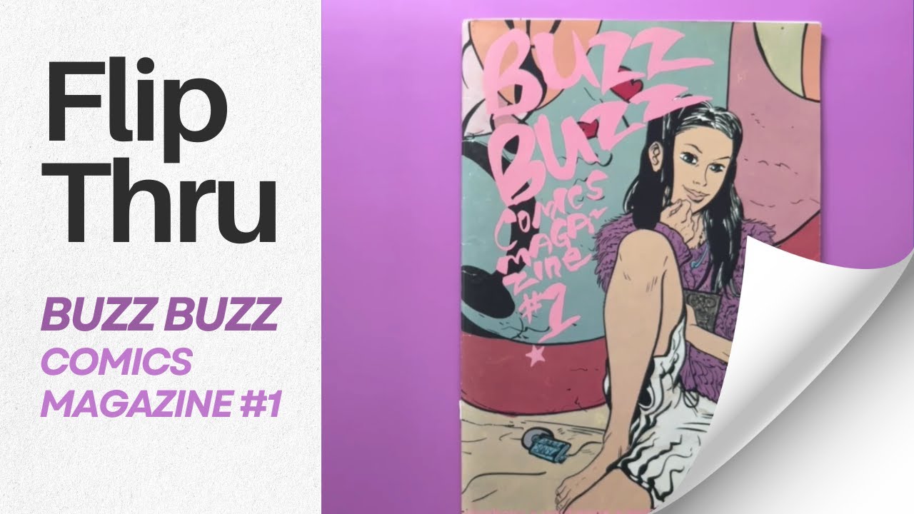BUZZ BUZZ COMICS MAGAZINE #1 | PAUL POPE (Complete flip through)