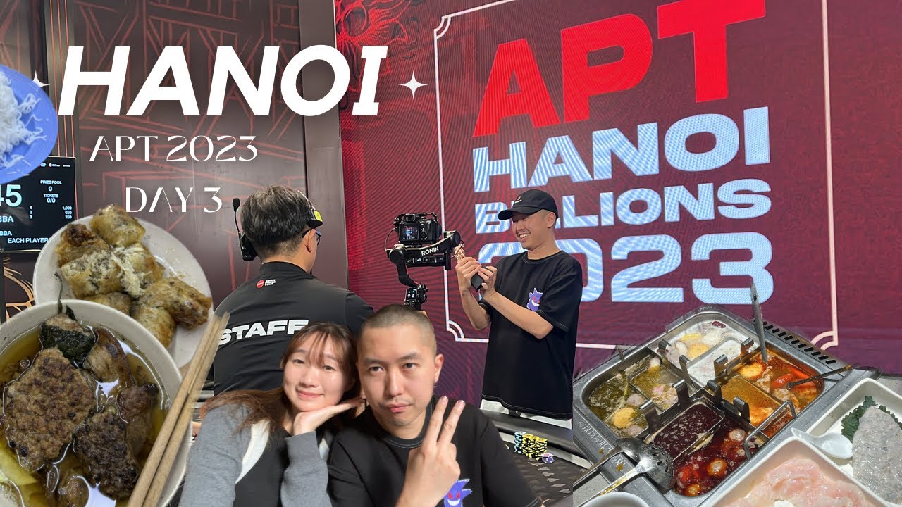 HANOI VLOG DAY 3 🇻🇳 APT 2023 l INFLURENCER CHALLENGE l 人力車初體驗 l 在河內悠閑的下午