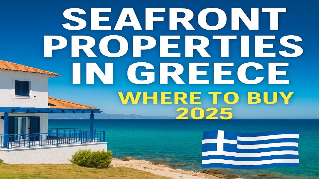 Seafront Properties in Greece 🇬🇷 | Where to Buy Your Dream Beach House in 2025
