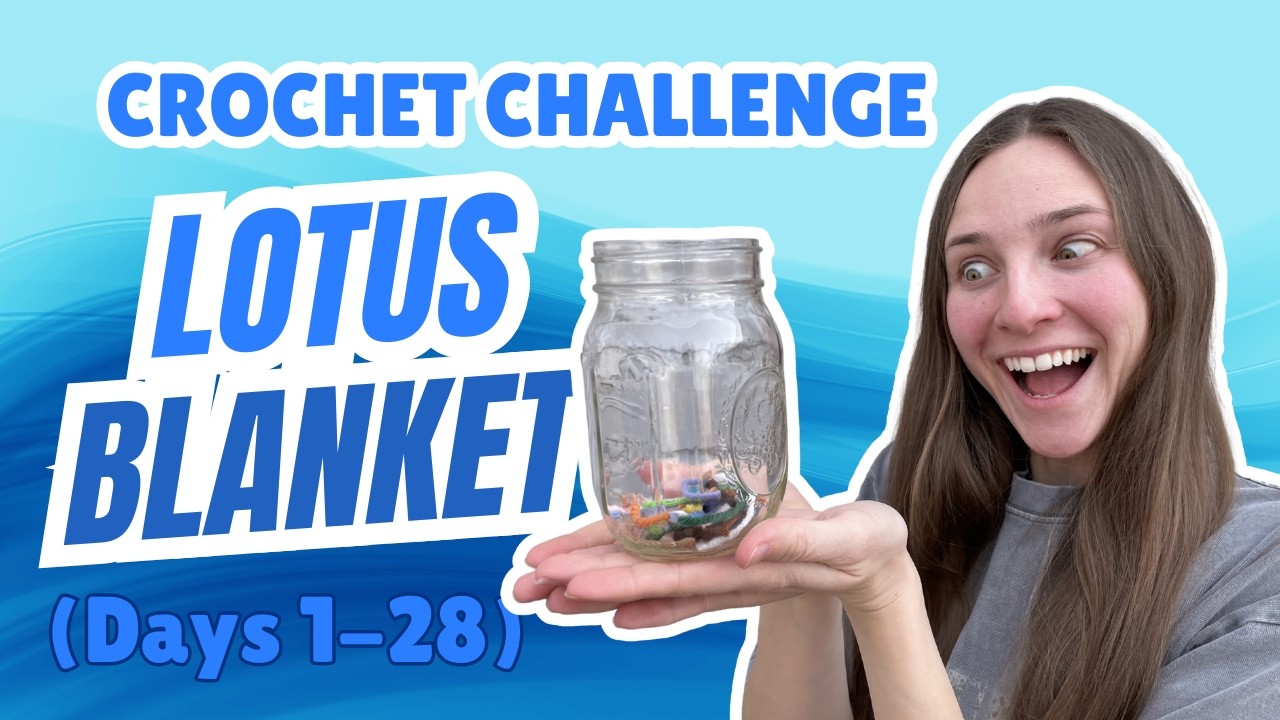 Crochet Challenge | Lotus Compilation Days 1-28