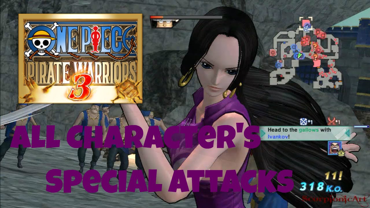 One Piece Pirate Warriors 3 - All Characters Special Attacks | English Subtitles | ワンピース 海賊無双3