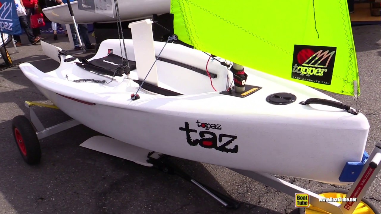 2017 Topaz Taz Sailing Boat - Walkaround - 2016 Annapolis Sailboat Show