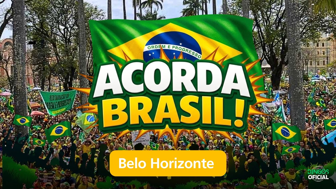 URGENTE | MANIFESTAÇÃO ACORDA BRASIL EM BELO HORIZONTE AO VIVO!