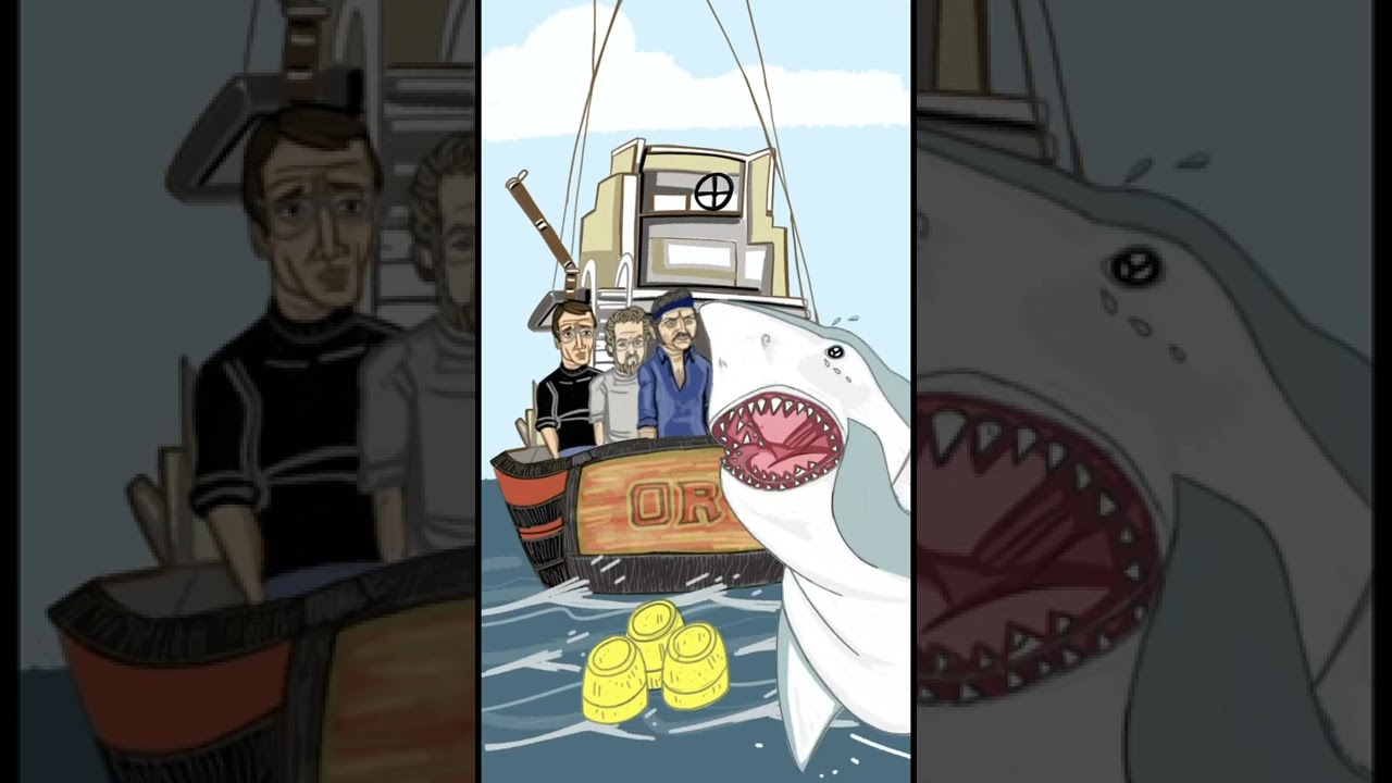 Jaws ❤️&rsquo;s Quint #shorts #jaws #stevenspielberg