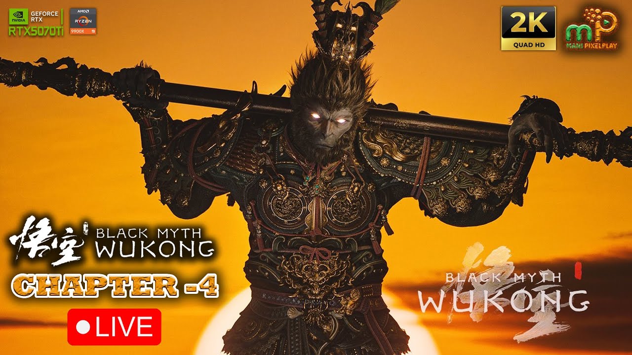 குரங்கு ராஜா Black Myth Wukong Tamil | Part 6 Live - Shorts
