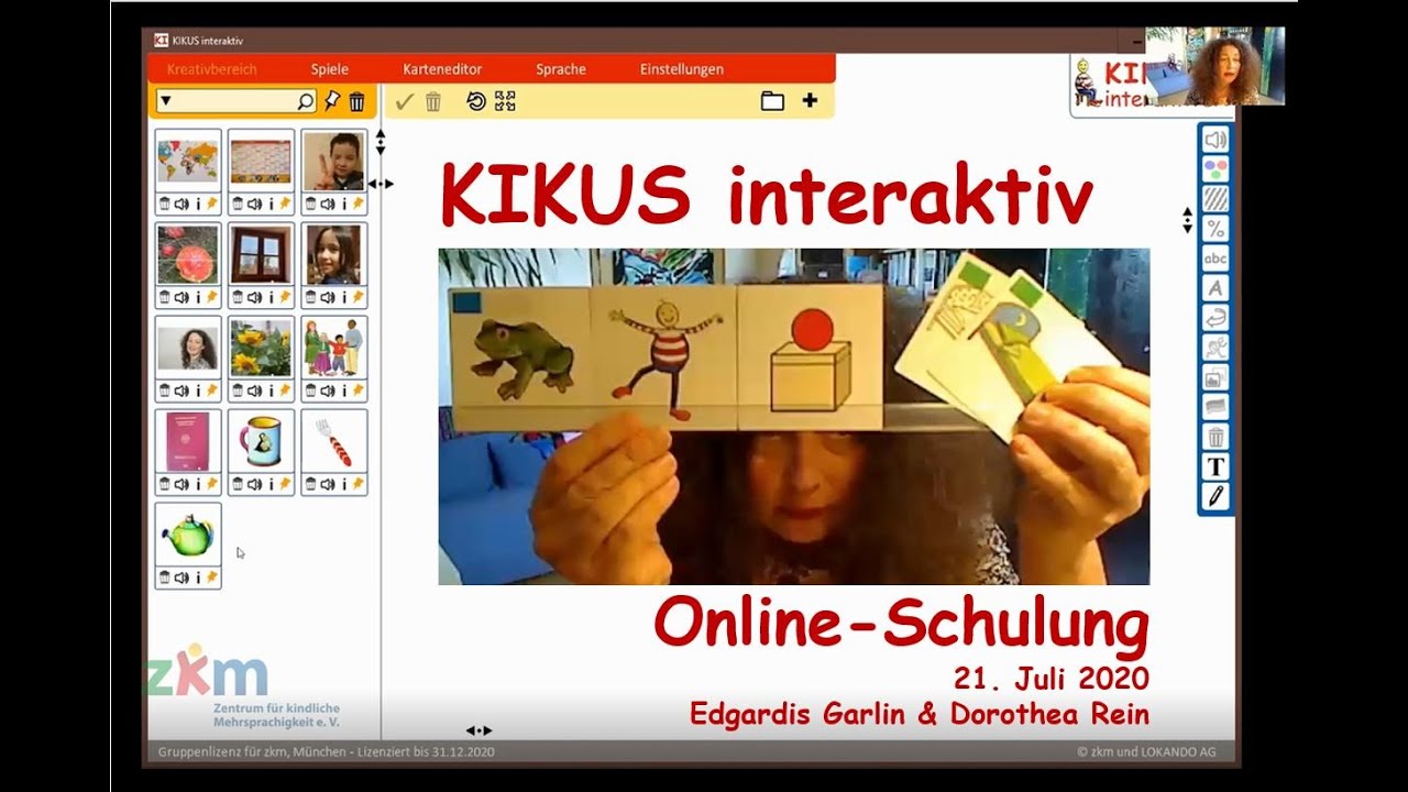 KIKUS Interaktiv | Online Schulung