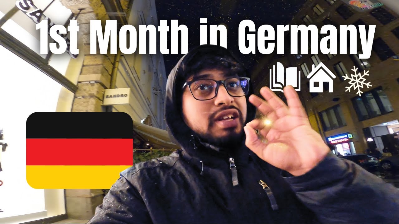 First Month in Germany - Indian Student Experience | Masters in Germany Telugu