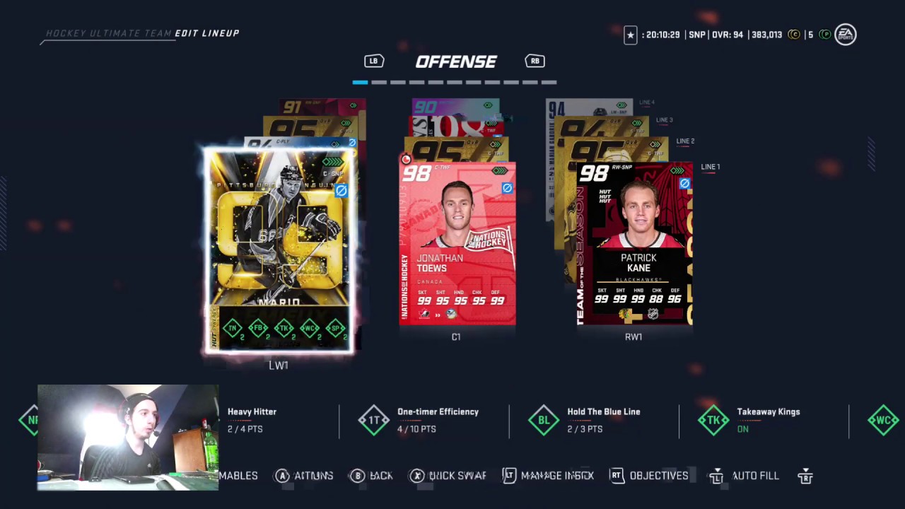 NHL 20 HUT - 99 SUPER MARIO LEMIEUX