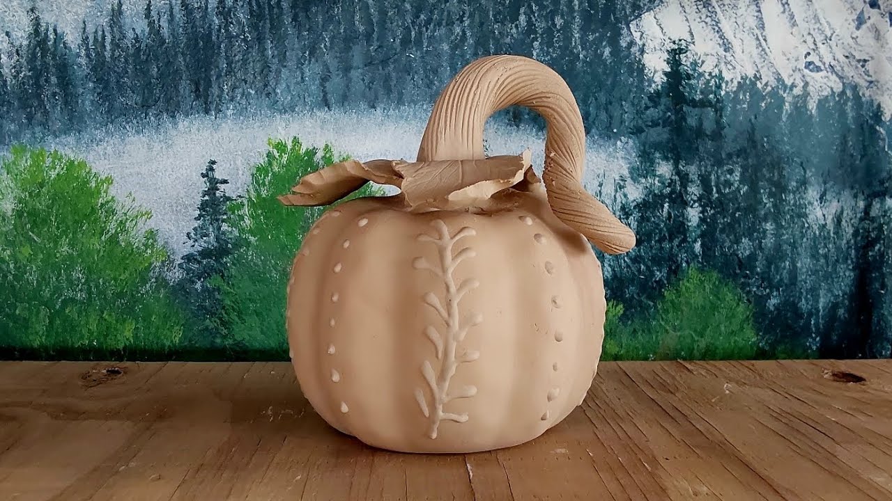 Slip Trailing Pottery Pumpkins!
