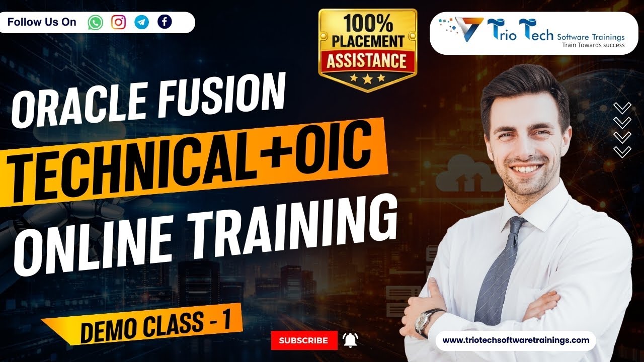 Oracle Integration Cloud (OIC) &ndash; Learn Oracle Fusion Technical from Scratch - Demo  1