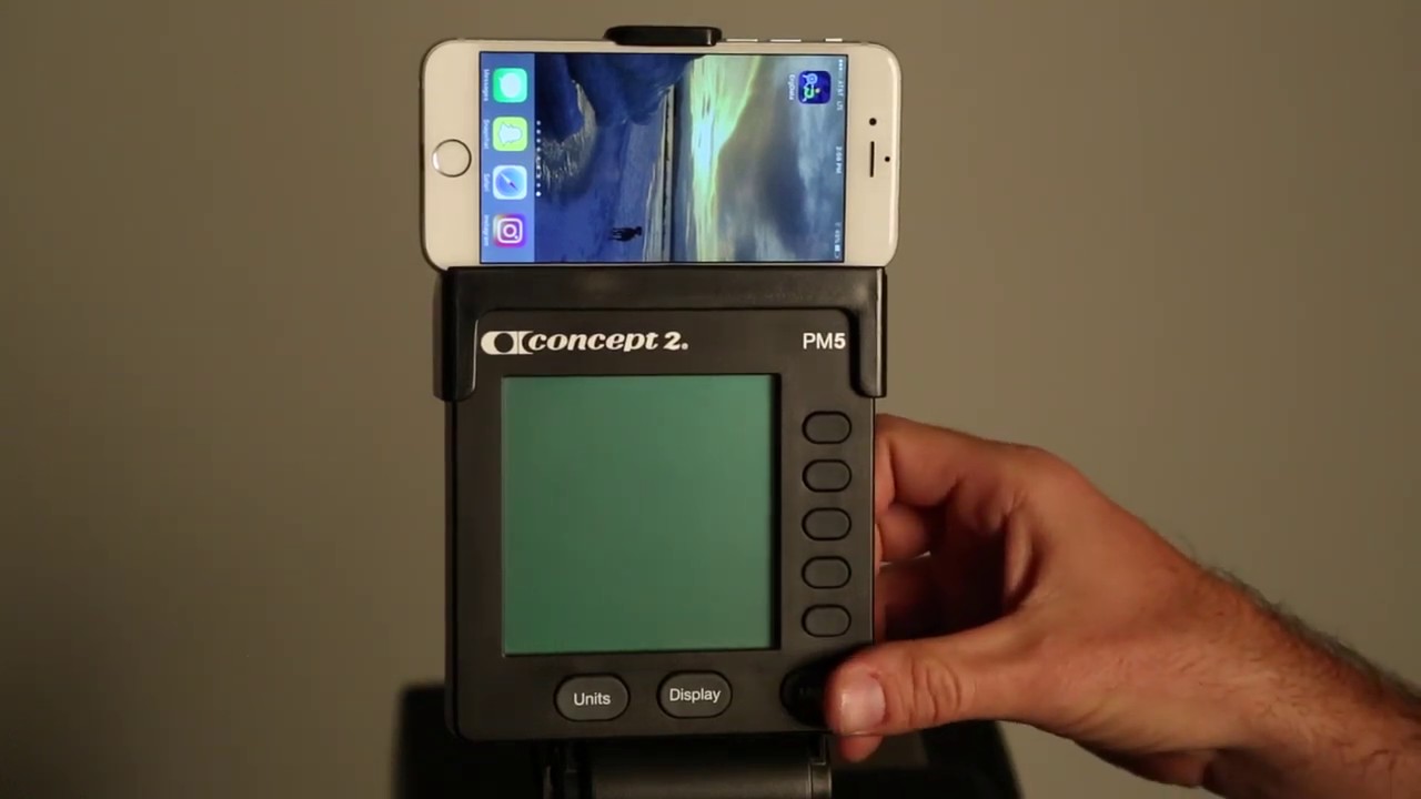 How to Connect your Concept 2 PM5 monitor to a Apple Device