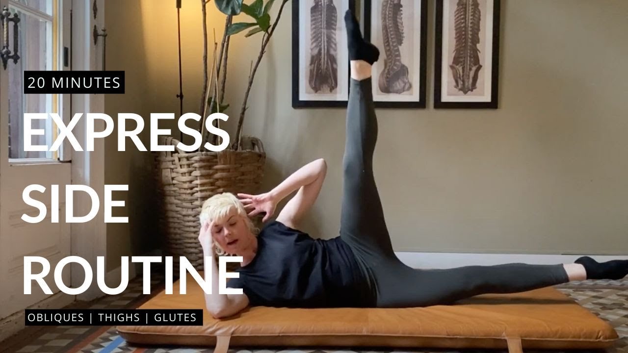 Express Side Workout | Obliques, thighs & glutes | 💪💪💪  |  ⌛ 20 mins