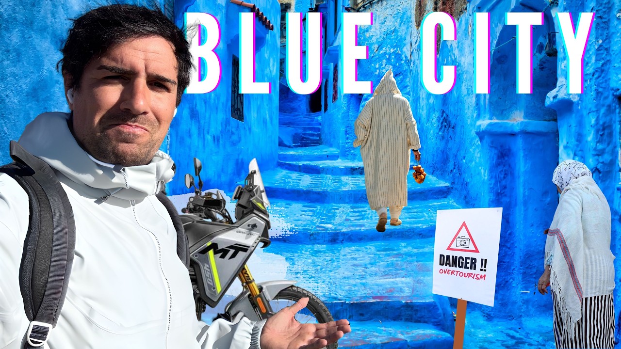 IS CHEFCHAOUEN RUINED BY OVER TOURISM? 🇲🇦 The Blue Pearl of Morocco (Ep.3)