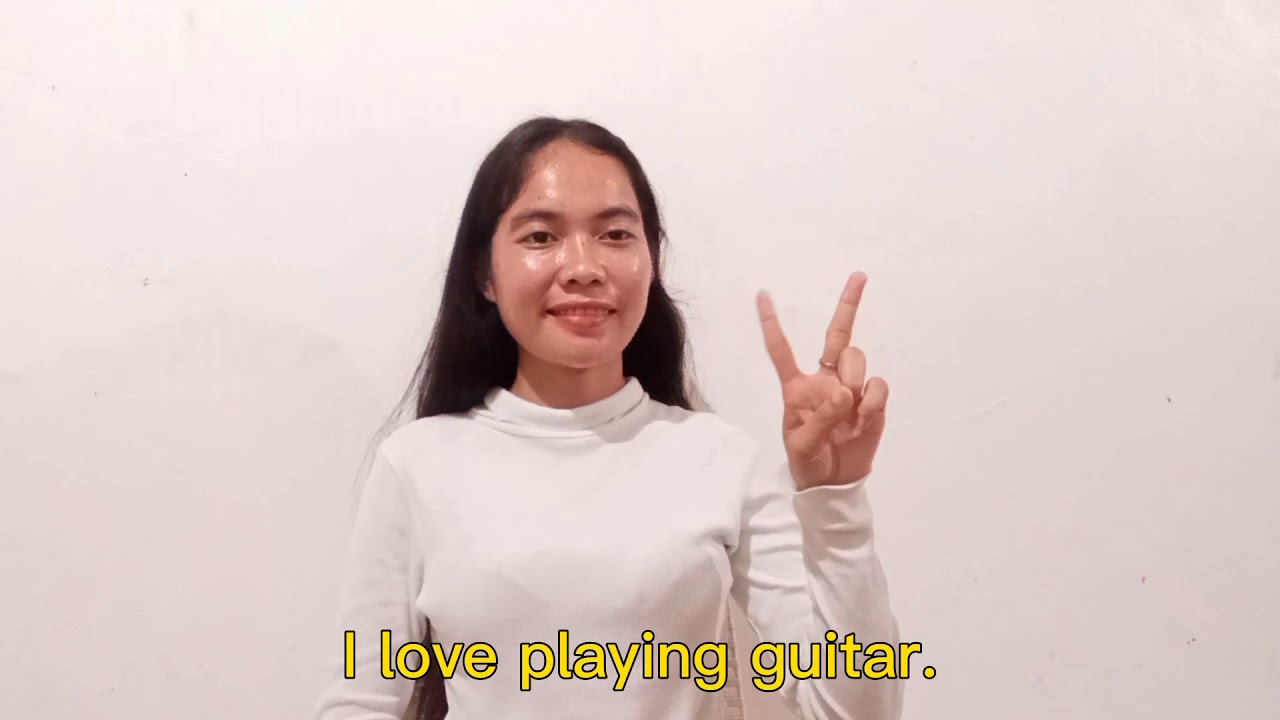 Introducing yourself using sign language ( ASL )