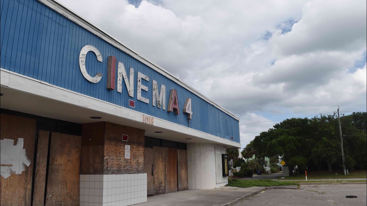 Creepy Abandoned Movie Theatre with Power