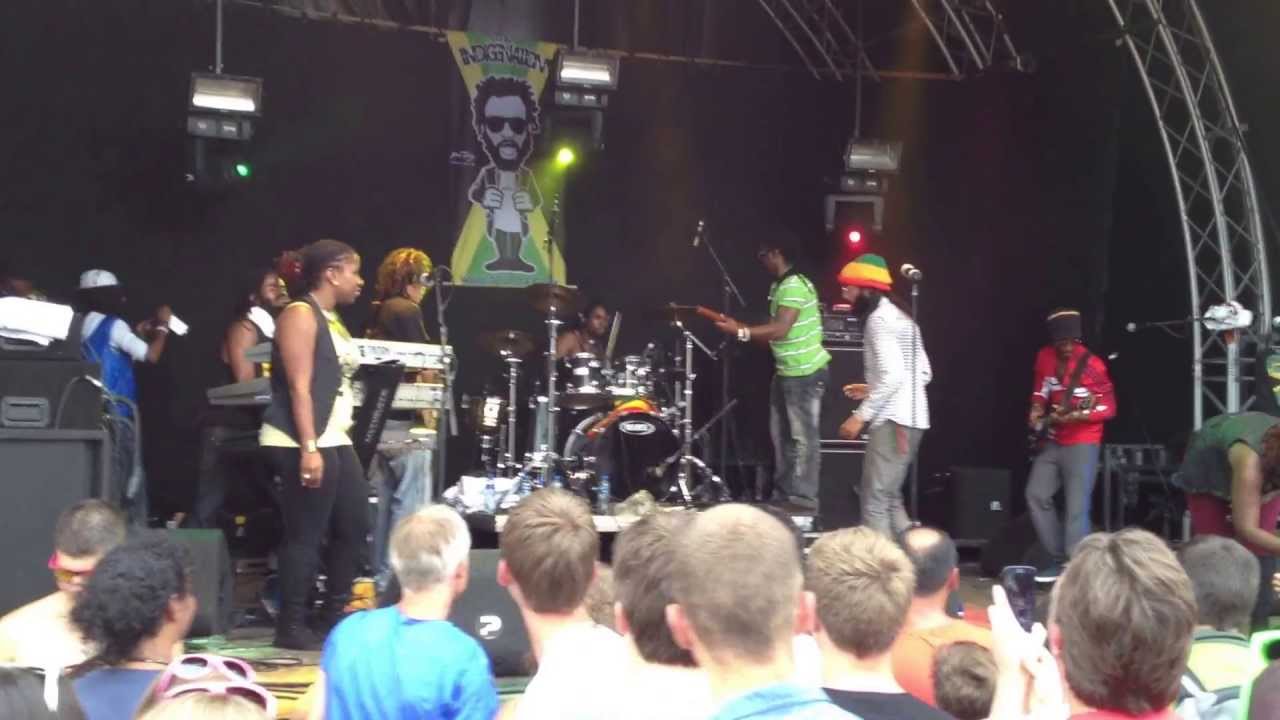 Protoje & Indiggnation Band -- Zwarte Cross 2013
