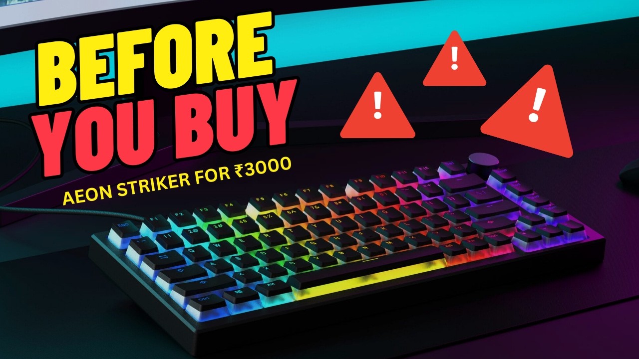 Посмотрите это видео перед покупкой AEON STRIKER — честный обзор и разбор устройства.