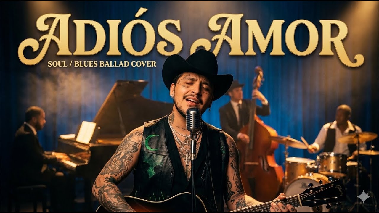 Adiós Amor (Christian Nodal) - Deep Blues Ballad Version | SynthSwap
