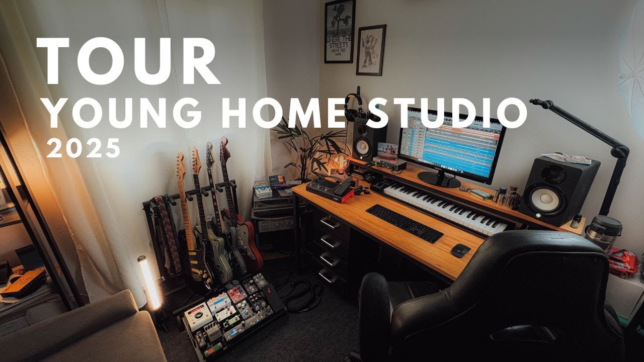 Tour no Meu Home Studio | 2025 - UM SONHO SE TORNA REALIDADE