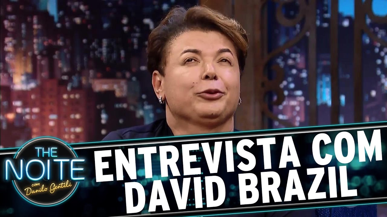 Interview with David Brazil | The Noite (12/04/17)