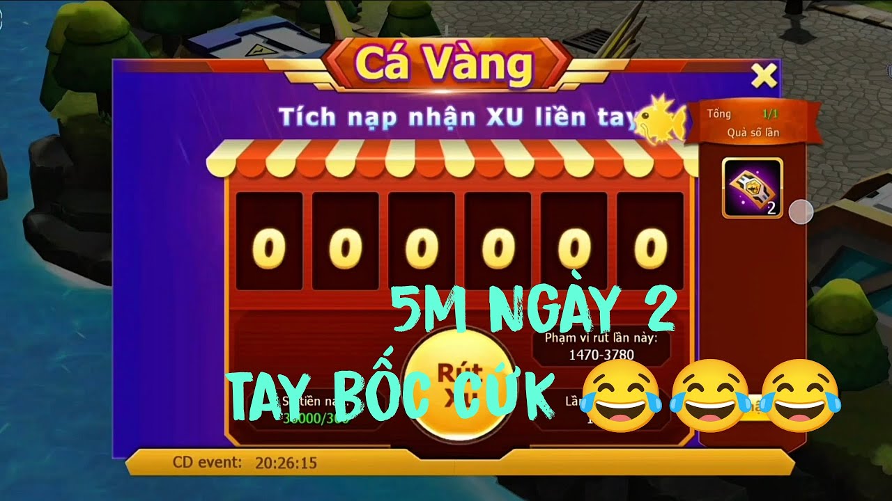 Hành trình top 1: 5m Cá vàng ngày 2 + Phụ kiện đeo Koraidon Poke đại chiến #pokedaichien #pokemon 
