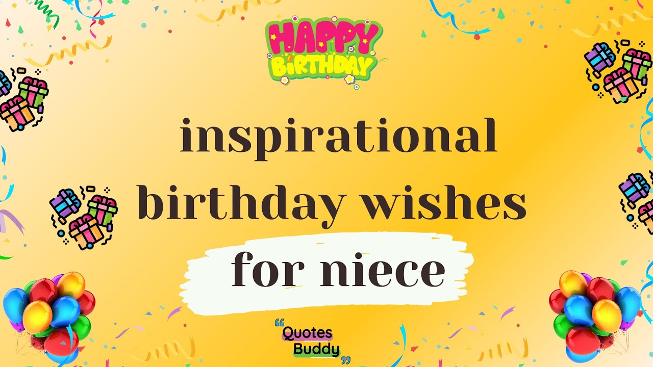 inspirational birthday wishes for niece QUOTES BUDDY