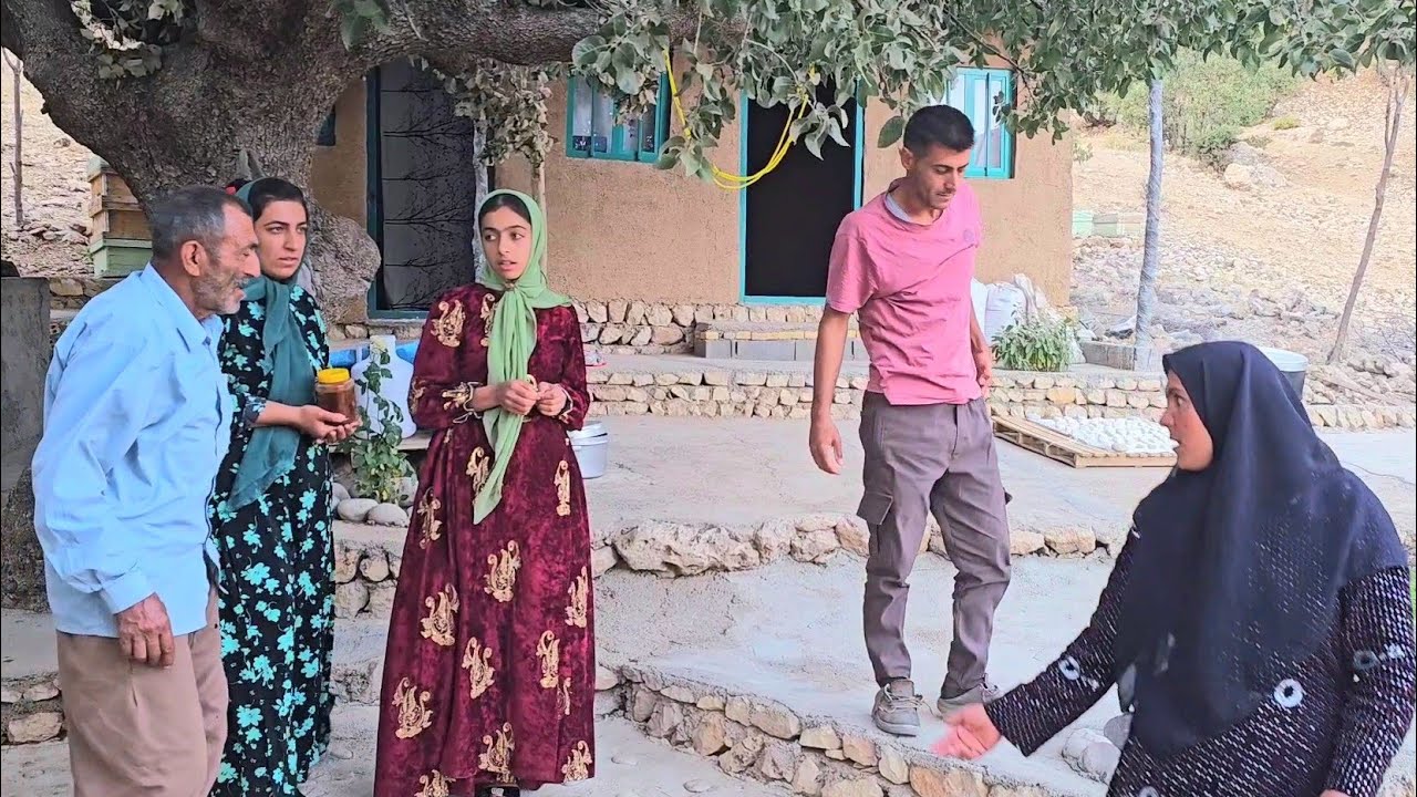 Asghar and Halimeh's tough day; infertility challenge, argument and meeting Leila's family 💔🏔️❤️