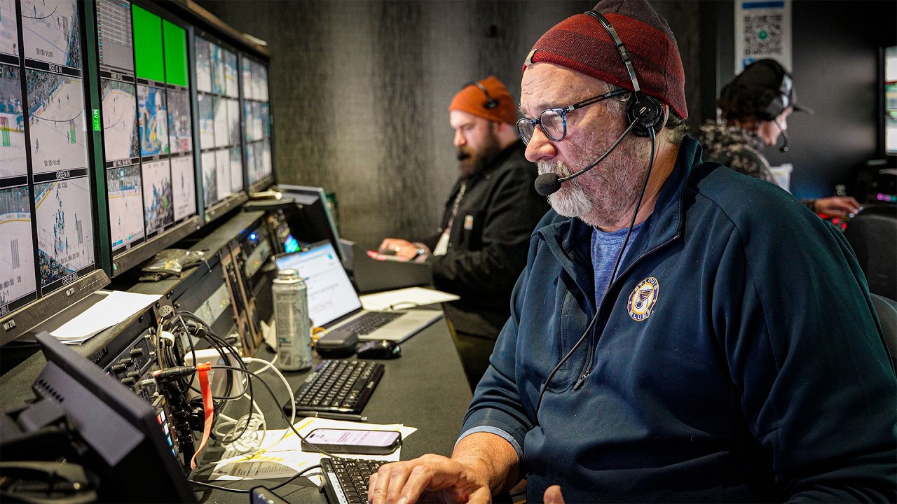 How instant are instant replays, really? Inside the truck at an NHL game