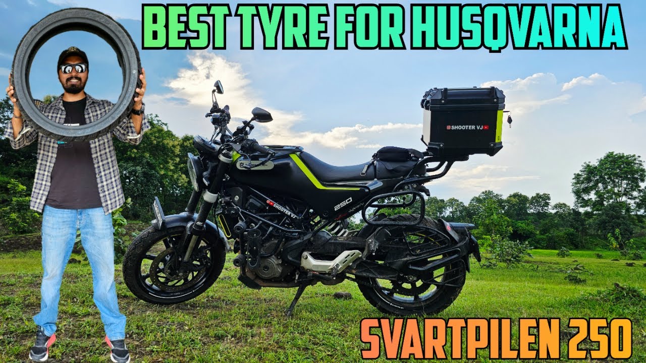 Best Tyre For Road & Off Road || Husqvarna Svartpilen 250
