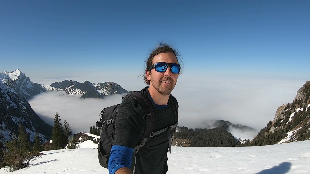 Tageswanderung mit etwas zu viel Schnee von Kriens über Fräkmüntegg und Klimsenhorn auf den Pilatus