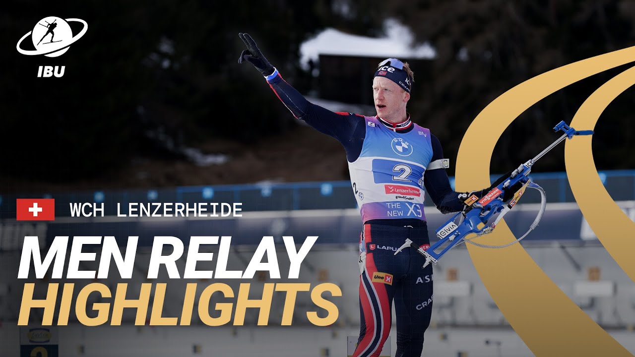 Lenzerheide 2025: Norway Seals Gold (and Tarjei breaks record!) in Men Relay (Highlights)