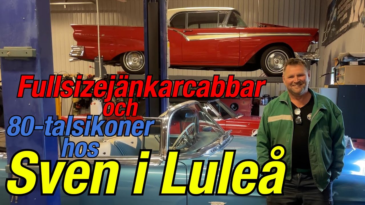 Fullsizejänkare & 80-talsikoner hos Sven i Luleå