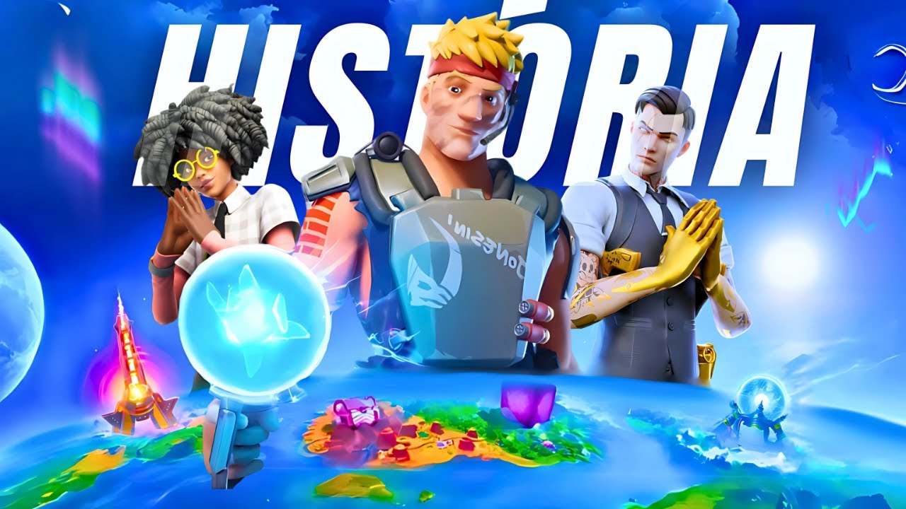 FORTNITE: História Completa Explicada! Capítulo 1 ao 6!