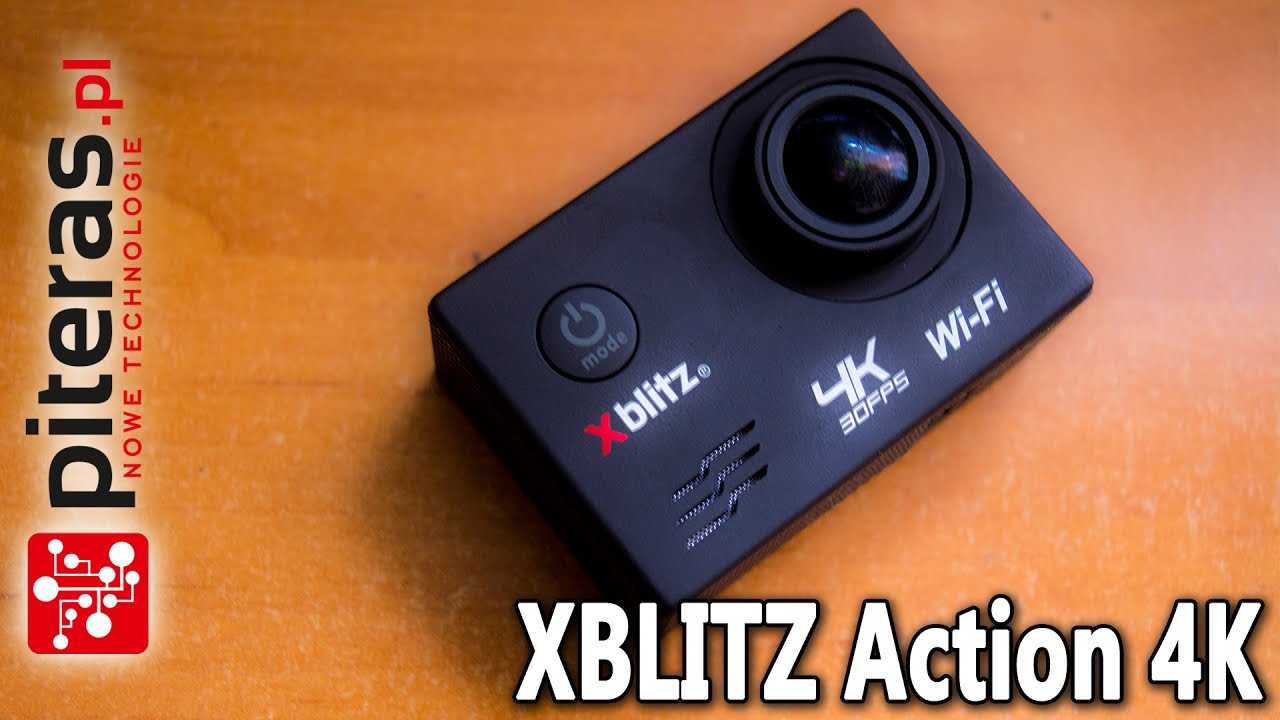 XBLITZ Action 4K - Kamera sportowa - Recenzja | Review PL