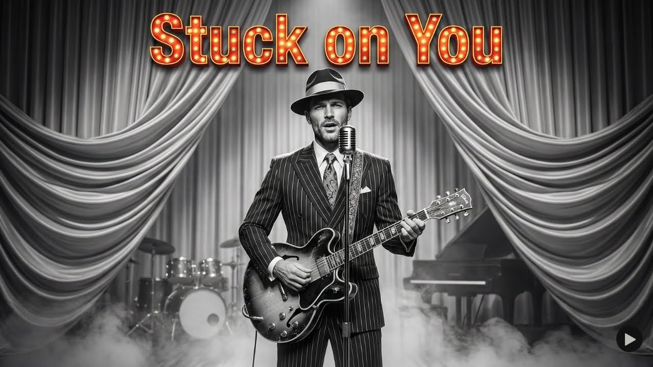 Stuck on You Chicago Blues Remix 🎸 Soulful Electric Blues with Deep Romantic Emotion