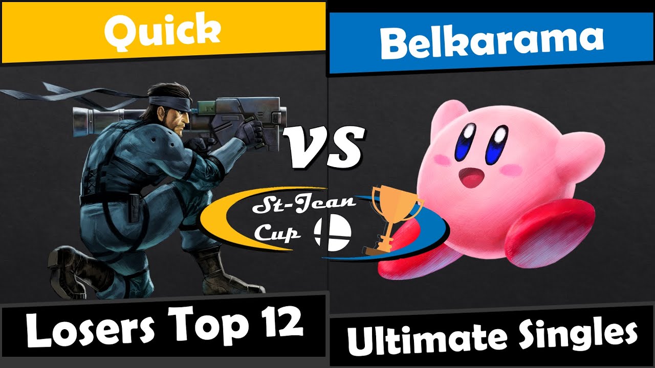 Belkarama (Kirby) vs Quick (Snake) - Loser Top 12 - SJC s7e1