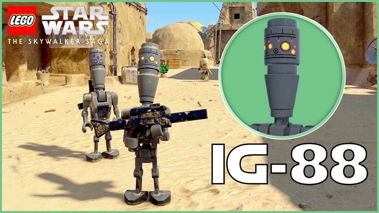 LEGO Star Wars The Skywalker Saga IG-88 Unlock and Gameplay