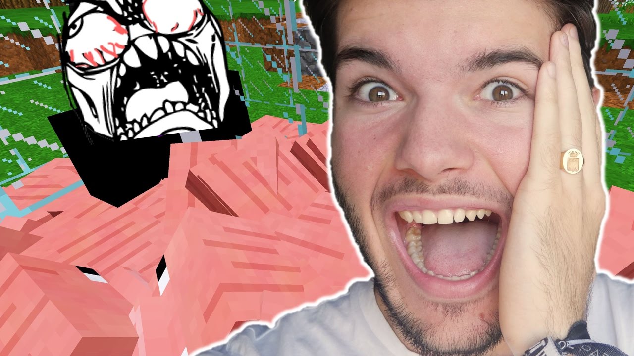 PRANK MINECRAFT JE ME SUIS TROMPÉ DE COMMANDE CA TOURNE MAL ! TROLL MINECRAFT