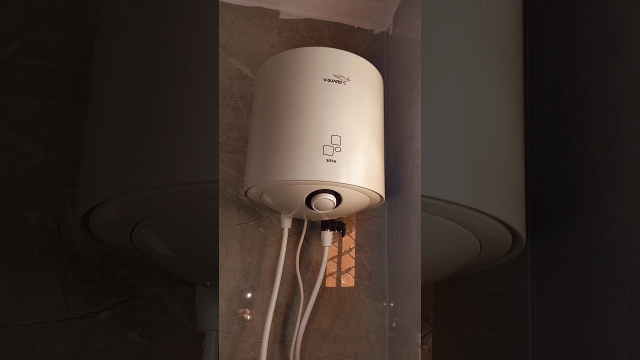 V-Guard hot water geyser 🔥 #Atozplumberworknandyal A TO Z PLUMBING WORK